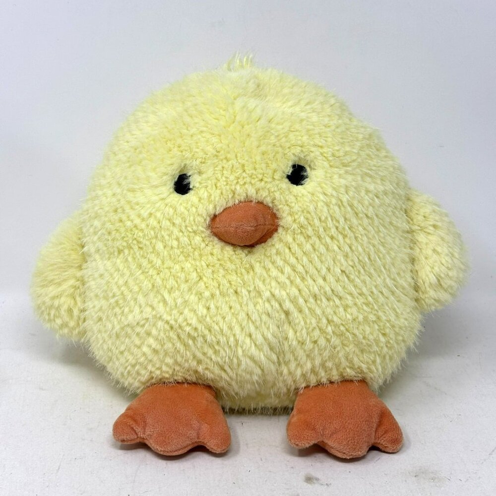PILLOWFORT CHICK Mini Weighted Yellow Plush